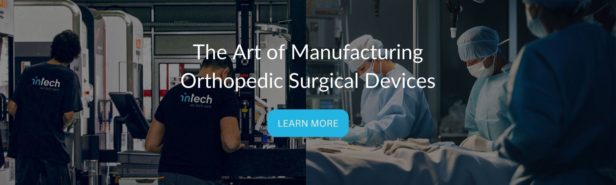 the art of manufacturing medical device banner